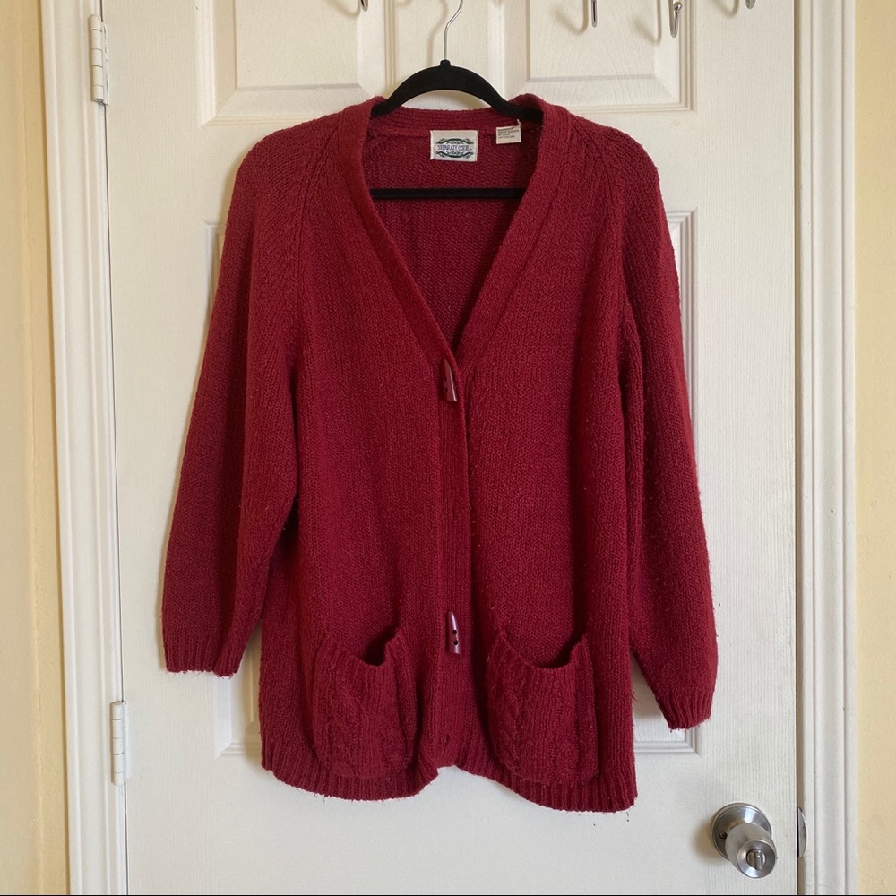 Knit cardigan